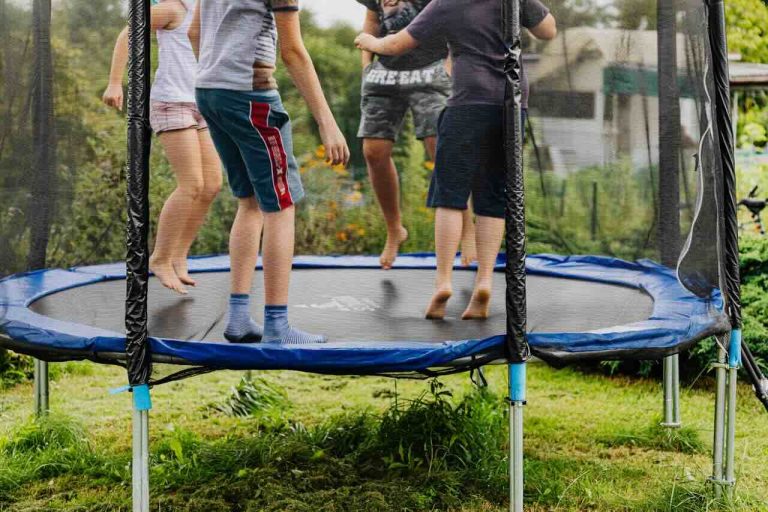 Enjoyment and exercise: a guide to outdoor trampolines for children